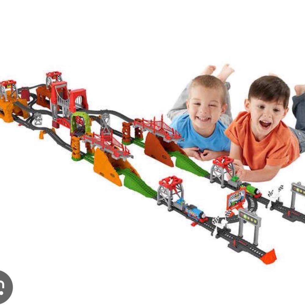 Thomas and Percy cargo race train set. 2021 version